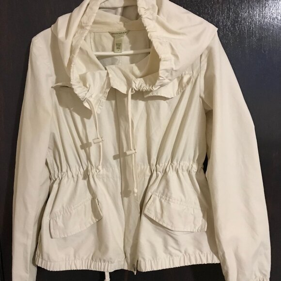 Banana Republic Ladies Cream Color Jacket Size Small - Picture 1 of 3